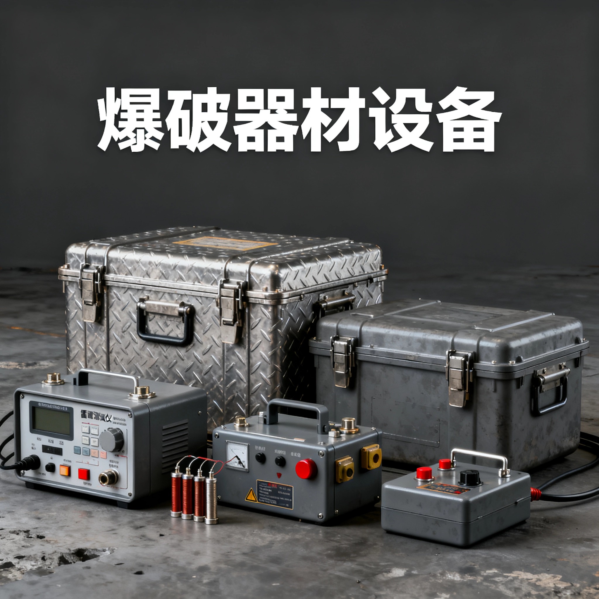 河口爆破工程师的“兵器库”：常用器材一册通